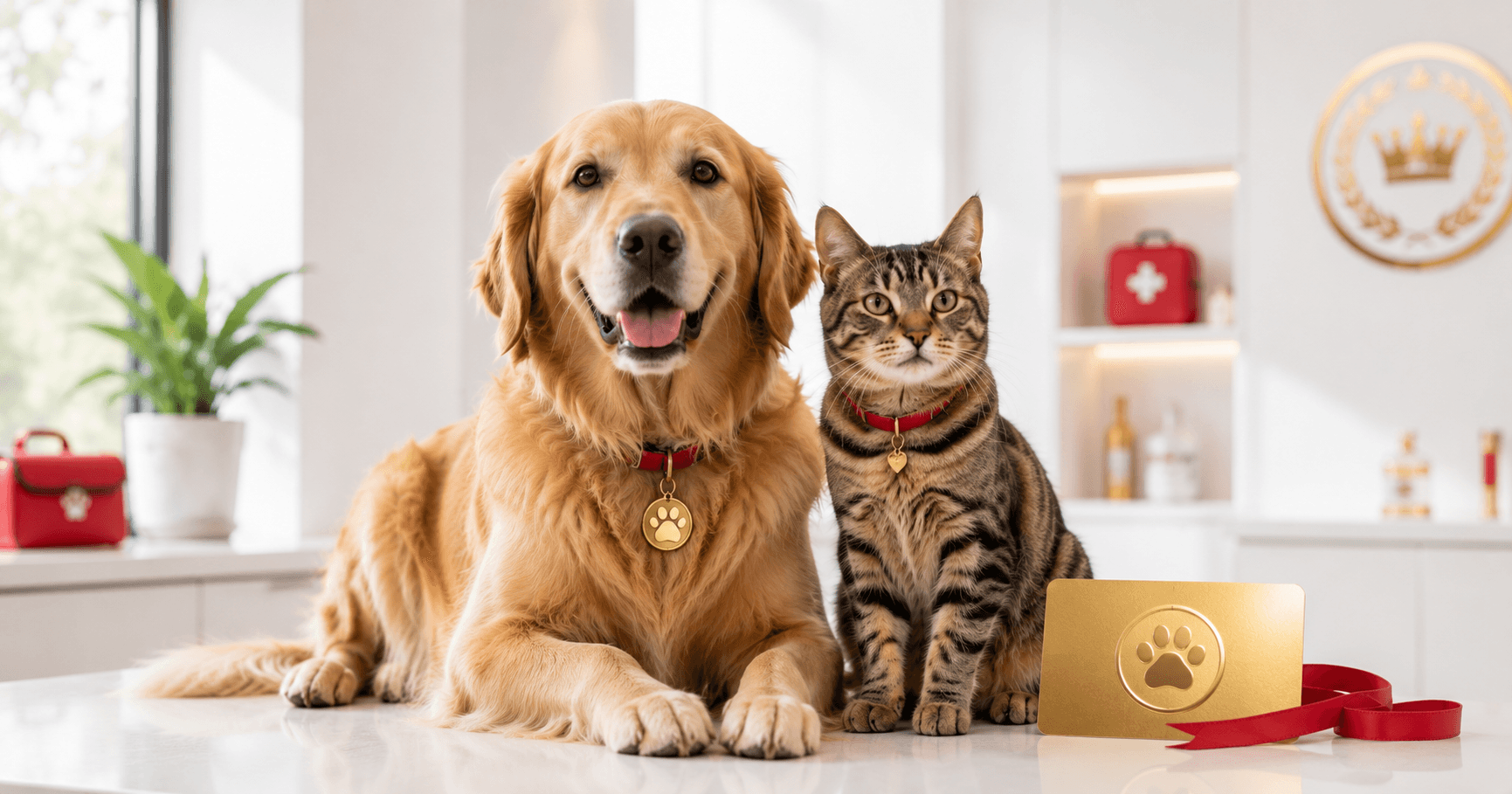 Happy Golden Retriever - VetLyf Gold Membership